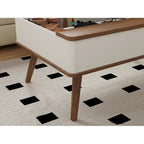 Rectangle Lift Top Square Coffee Table With Storage 37 x 23.5