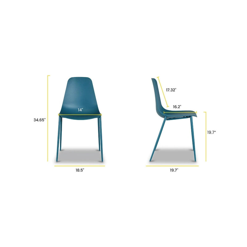 Modern Molded Dining Chair