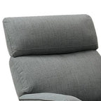 Gray Manual Recliner Chair - Single Seat