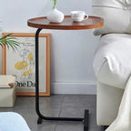 2-Pieces C-Shaped Side Table Coffee Table Small Sofa Table